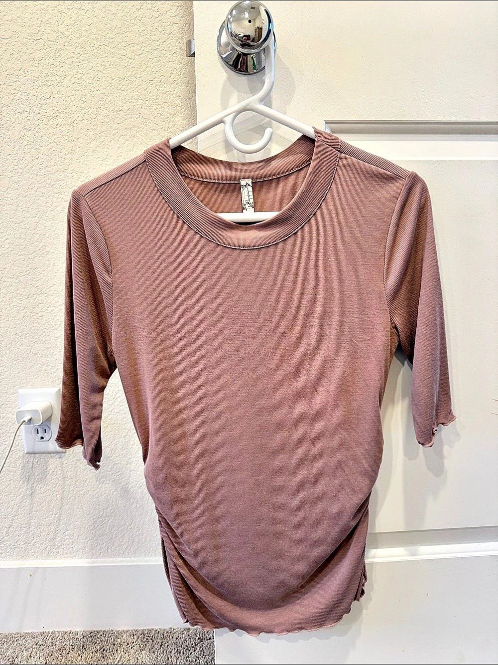 Kimchi Blue Long Sleeve Top in Brown